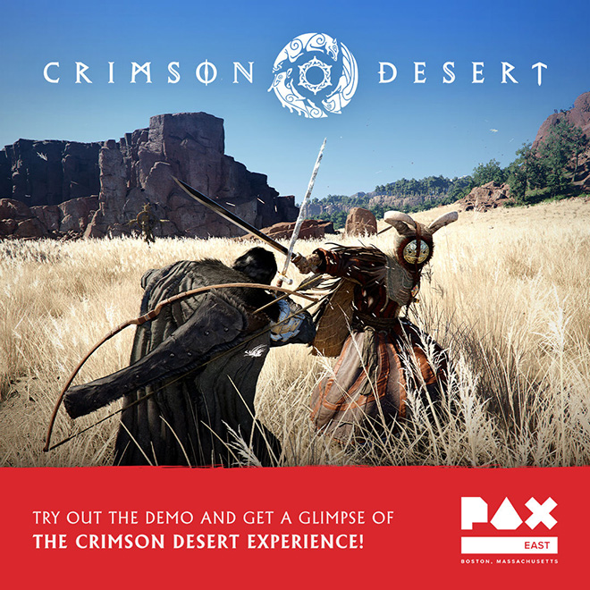 5월 8~11일 미국 보스톤에서 열린 팍스 이스트 행사 내 '붉은사막' 참여 관련 이미지. 자료 제공 : 펄어비스