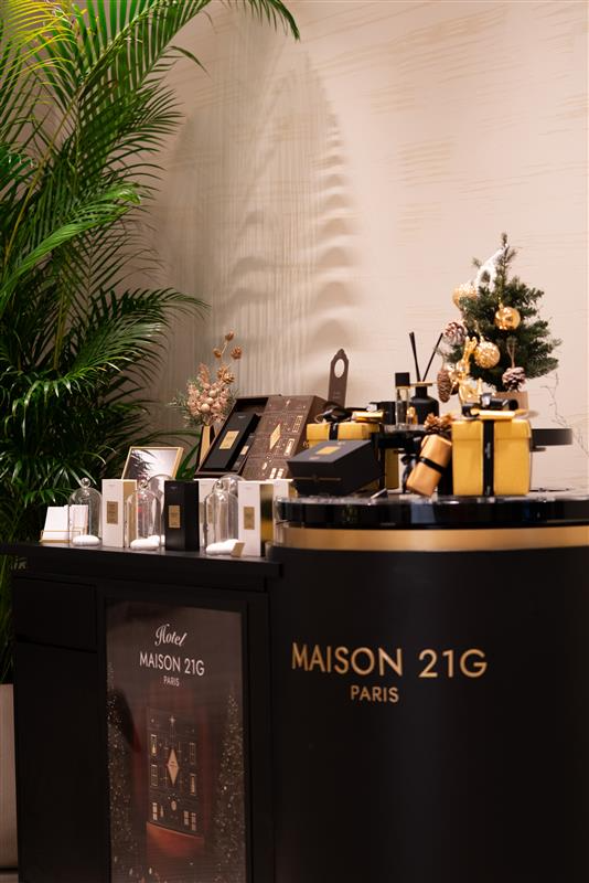 메종 21G X 풀만 앰배서더 서울 이스트폴, 홀리데이 시즌 맞아 팝업 & 프라이빗 비스포크 클래스 개최