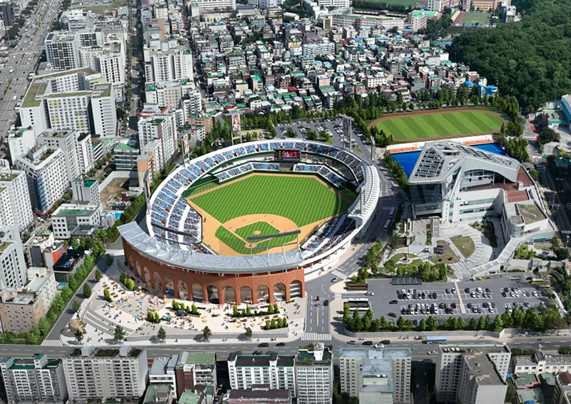 성남시 야구전용구장 조감도 (성남시 제공)