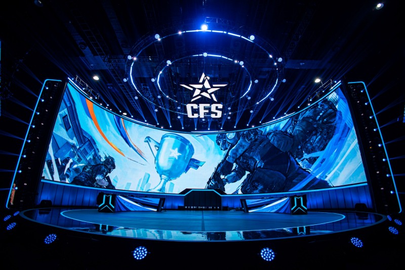 CFS 2025 그룹 스테이지 양자계 스튜디오(사진=스마일게이트 제공).