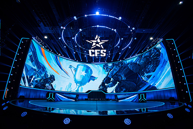 양자계 스튜디오의 CFS 2025 그룹 스테이지. 사진 제공 : 스마일게이트