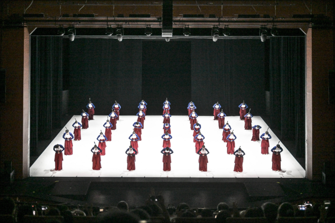 서울시무용단 ‘일무’ 지역 공연 사진. (사진제공=세종문화회관)