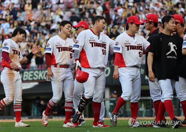 KIA 타이거즈 선수들 / 사진=연합뉴스