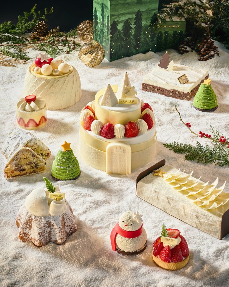 조선호텔앤리조트, 크리스마스 시즌 한정 케이크 선봬