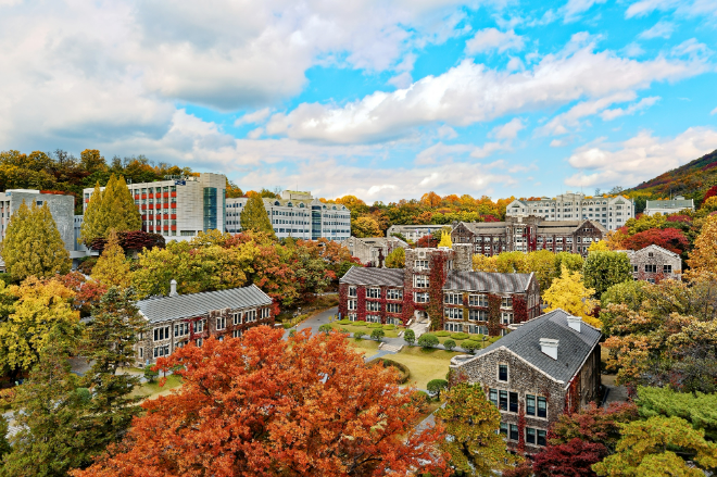 연세대학교 가을 캠퍼스 전경. (사진제공=연세대)