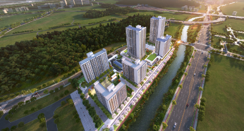 GS건설이 수주한 시흥거모 공공주택지구 A-1BL 민간참여 공공주택건설사업 조감도 사진 / 사진 = GS건설