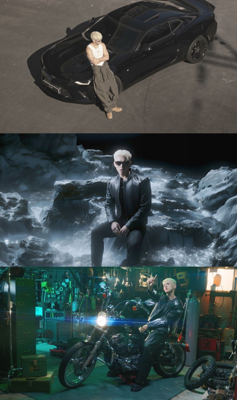 카드 비엠, 두 번째 EP 수록곡 'Ooh' 뮤비 공개…과감한 제스처+치명적 무드