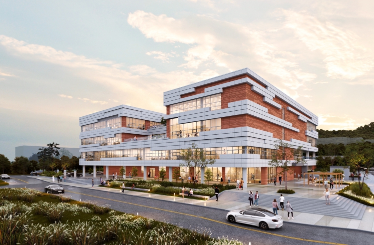김천시 통합보건타운 투시도 (이미지 제공=김천시)