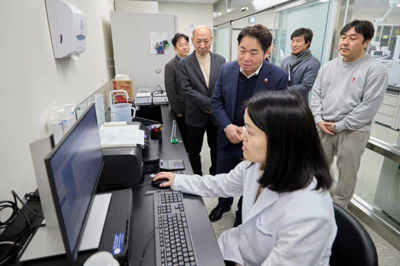 오세현 아산시장, 11개 기관·단체 현장 점검 마무리