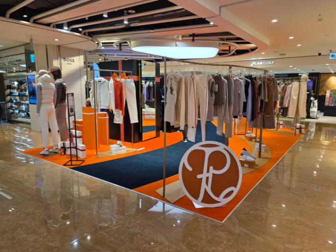 이탈리아 럭셔리 골프웨어 브랜드 FP(필리포 피아나)가 잠실 에비뉴엘 팝업스토어 성료 이후 뜨거운 고객 호응을 바탕으로 부산 지역에서도 팝업을 이어간다.
