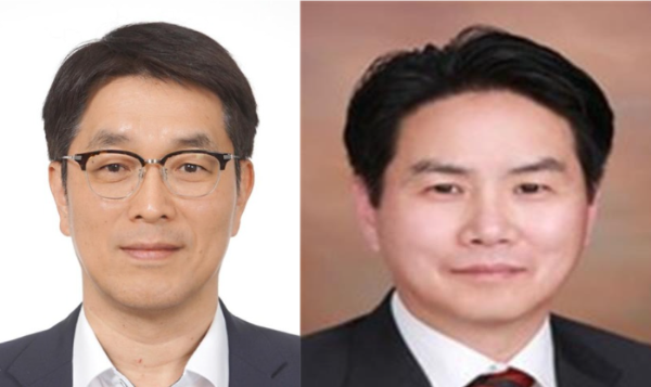 천상영 신한라이프 사장 후보(왼쪽)와 이석원 신한자산운용 사장 후보.