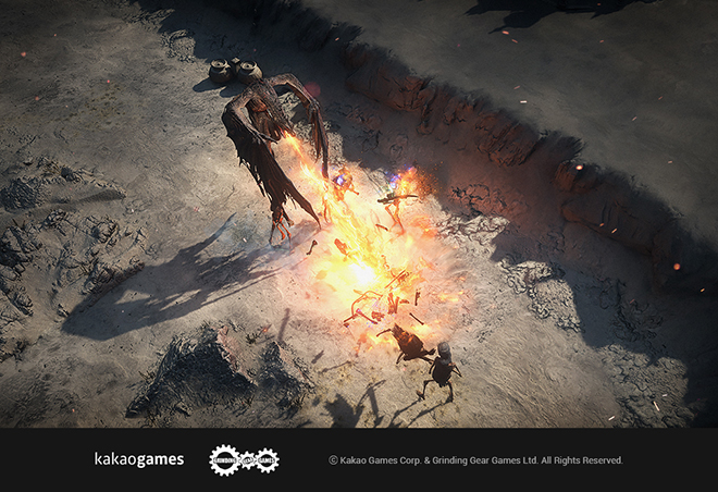 '패스 오브 엑자일 2' 확장팩 '최후의 드루이드'에서 추가되는 드루이드의 와이번 형상 이미지. 자료 제공 : 카카오게임즈