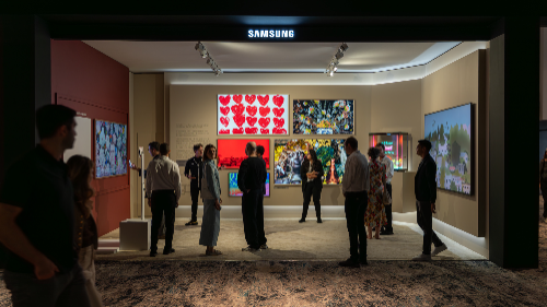 삼성전자, 美 아트 바젤서 '삼성 아트 TV' 작품 전시