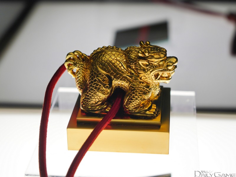 이번 행사를 위해 복원된 '대한국새'.