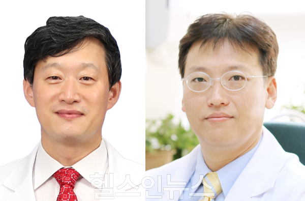 (왼쪽부터) 김현구 심장혈관흉부외과 교수, 김진원 순환기내과 교수 (사진 제공=고대구로병원)