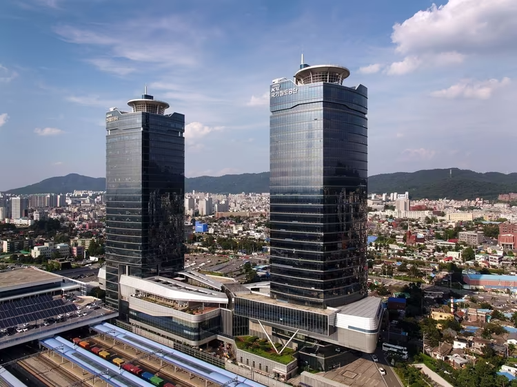 국가철도공단 본사 전경./국가철도공단