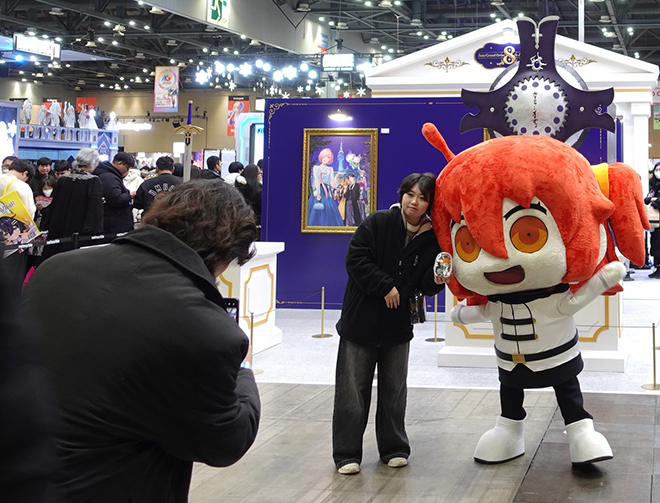 '페이트/그랜드 오더' 부스 현장. 사진 제공 : 넷마블