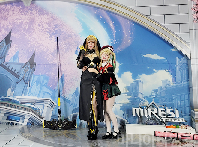 'Anime X Game Festival 2025' '미래시: 보이지 않는 미래' 부스. 사진 촬영 : 이동근 기자