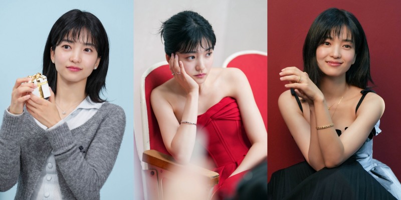 김태리의 크리스마스 모먼트, 우아하고 사랑스러운 홀리데이 스타일링