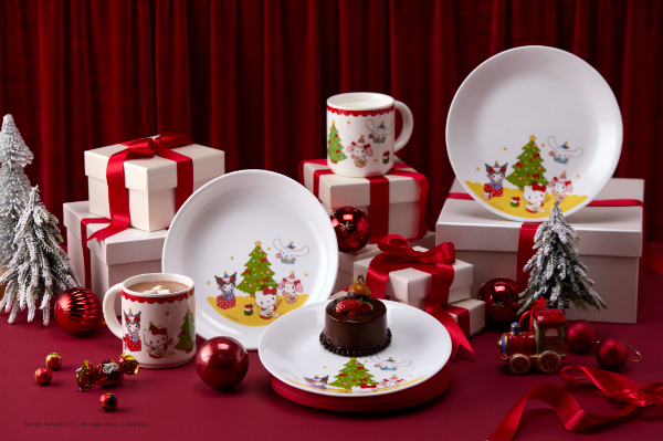 코렐 산리오캐릭터즈 크리스마스 에디션 (총 6P 세트)