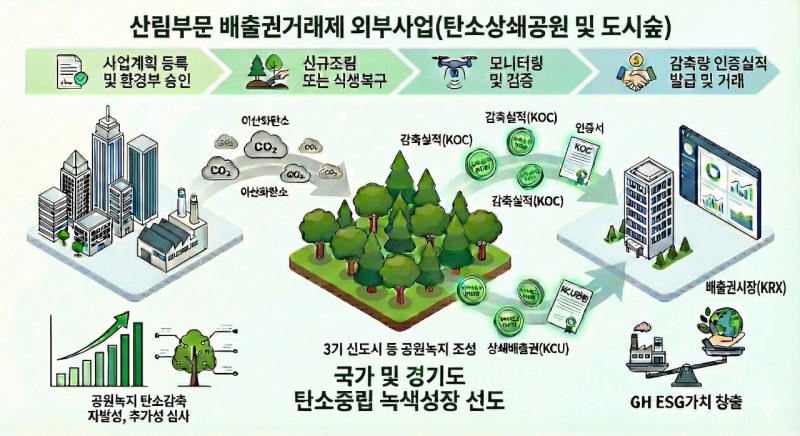 산림부문 배출권거래제 외부사업