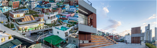 인구감소 시대, 잘 비워냄의 미학 : 부산 베리베리굿봉산센터. (발주기관)부산광역시 영도구 (설계자)플로건축사사무소 (시공사) 일성종합건설./국토교통부