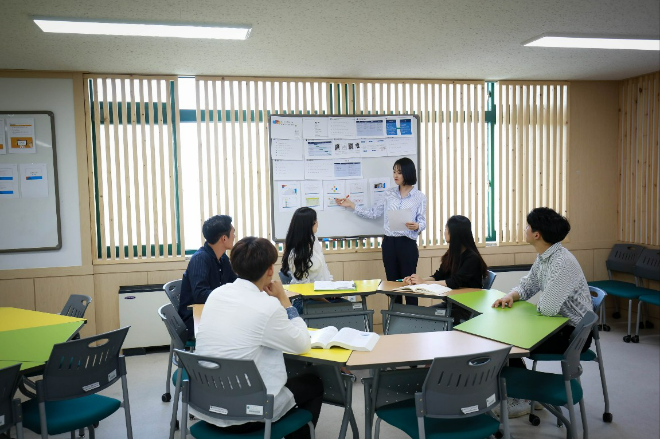 가톨릭관동대학교 행정학전공 학생들. (사진제공=가톨릭관동대)