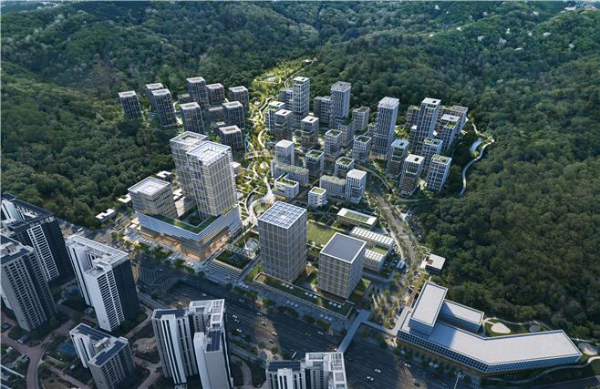 구룡마을 재개발 조감도.