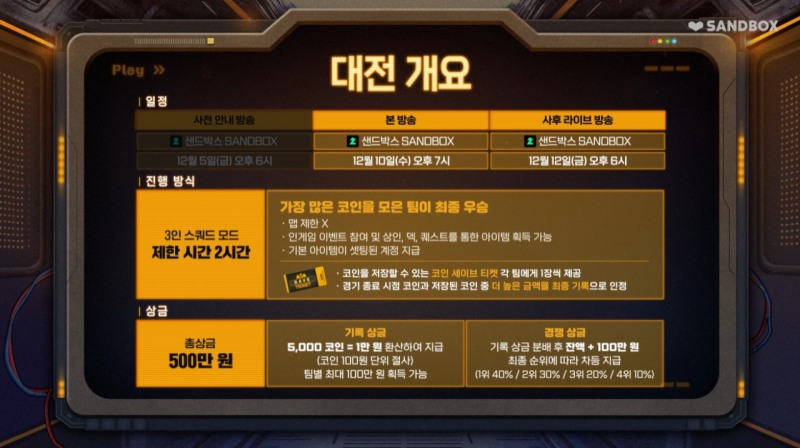 (출처=치지직 샌드박스 채널).