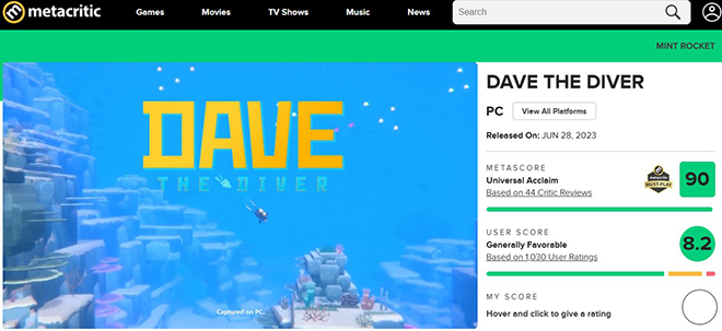 '데이브 더 다이버' 관련 이미지. 자료 제공 : 넥슨