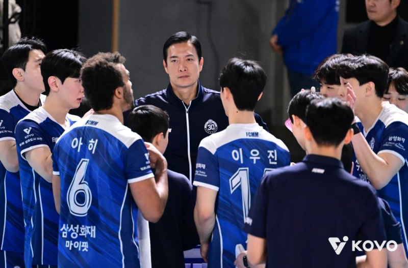 프로배구 삼성화재 선수단