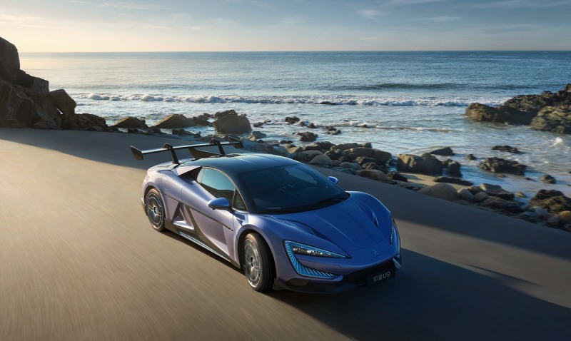 <BYD 초고성능 하이퍼카 모델 양왕(Yangwang) U9>