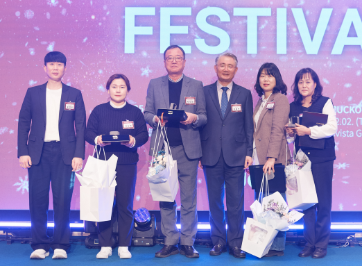 <이미지2= 쿠쿠가 우수 영업-서비스 인력 대상 2025 어워즈 페스티벌을 진행했다>