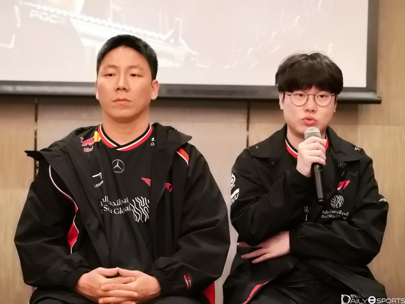 T1이 숙적 4AM이 탈락한 이상 우승만이 목표라 강조했다.