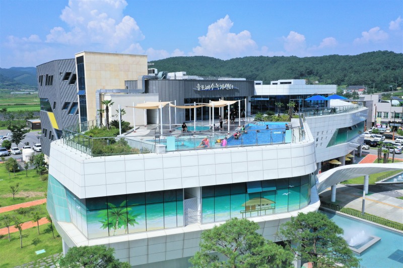 율포해수녹차센터 전경 (사진제공=보성군)