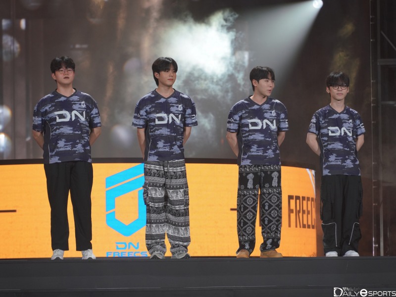 DN프릭스가 첫 치킨을 챙기며 5위까지 순위를 끌어올렸다.