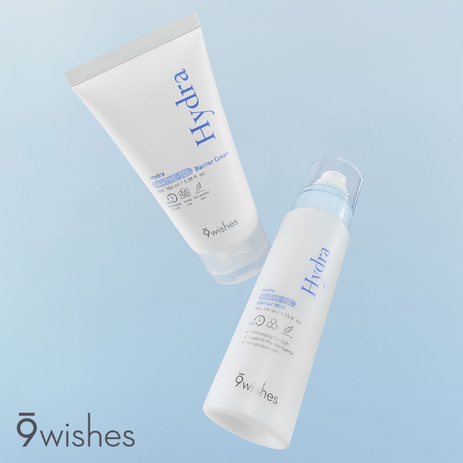 나인위시스 하이드라 베리어 판테톨 크림&미스트