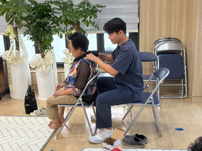 김천대 물리치료학과 학생 주도, 어르신 맞춤형 재활 관리 ‘호응’