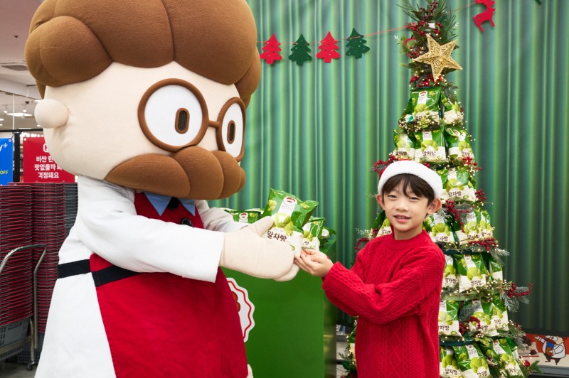 농심 빵부장, 말차빵으로 완성한 연말 시즌 그린 무드