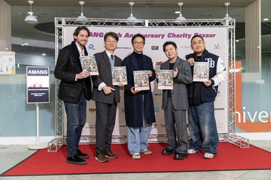 데이비드용, 키즈매거진 ‘아망’ 자선바자회에 연이은 참여