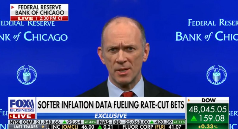 (상보) 연준 굴스비, CPI 둔화에 긍정적 평가..."지속시 추가 금리인하"