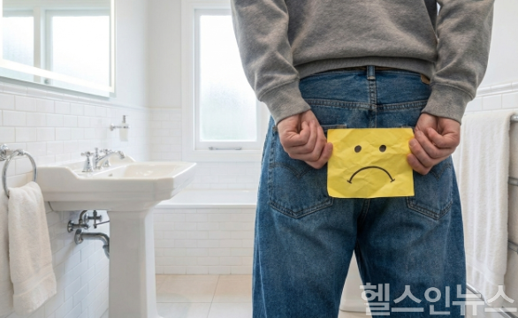 대변에 섞인 피는 색깔과 형태에 따라 출혈 부위와 원인이 다를 수 있어 주의 깊은 관찰이 필요하다. (이미지 디자인 =GDH AI Design Team)