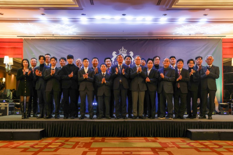 연도대표마 시상식 단체사진