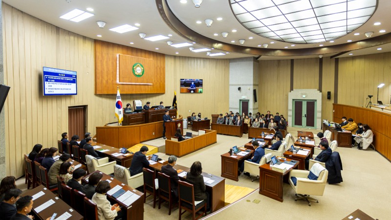 의왕시의회 제316회 제2차정례회 폐회