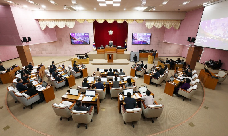 안양시의회, 제307회 정례회 마무리 (안양시의회 제공)