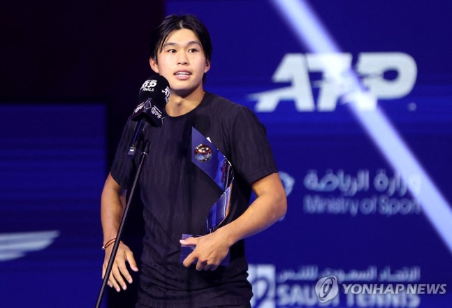 우승한 티엔 / 사진=연합뉴스