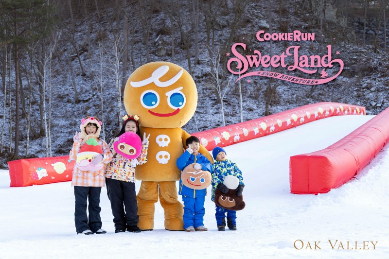 오크밸리 리조트, 대규모 체험형 콘텐츠 ‘쿠키런 스위트랜드’ 정식 오픈