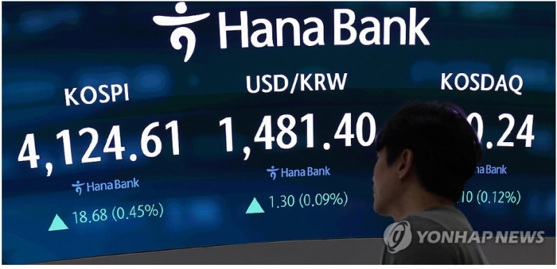 원-달러환율이 23일 외환당국의 전방위적인 안정 대책에도 상승세를 지속하며 지난 4월 연고점(1486.50원) 돌파를 눈 앞에 두고 있다. 사진=연합뉴스