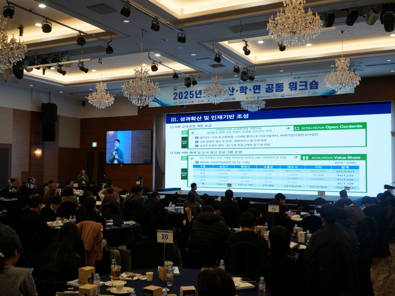 2025년도 국립순천대학교 소프트웨어 중심대학 지·산·학·연 공동 워크숍 (사진제공=고흥군)