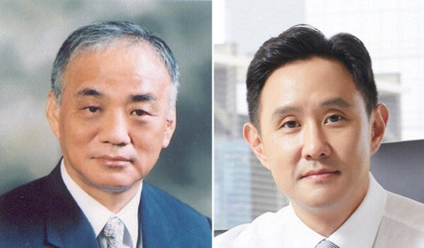 (좌측부터) 장형진 영풍그룹 고문과 최윤범 고려아연 회장